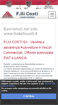 Mobile Screenshot of fratellicosti.it